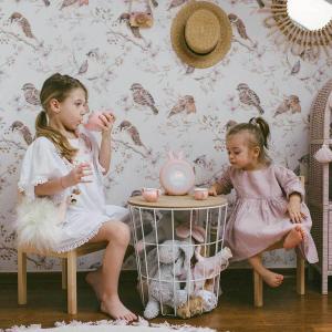 Babytapete Dekornik Birds White-Gray image-1