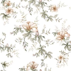 deko-tap-128-baby-behang-dekornik-flowers-of-wilderness-white-munt-groen-280x50-cm
