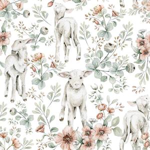 deko-tap-177-baby-behang-dekornik-little-lambs-return-to-innocence-groene-280x100-cm