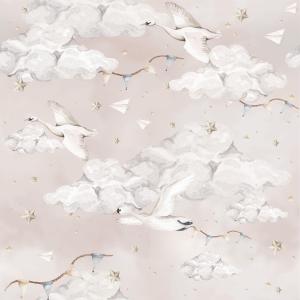 deko-tap-186-baby-behang-dekornik-magic-swans-roze-280x100-cm
