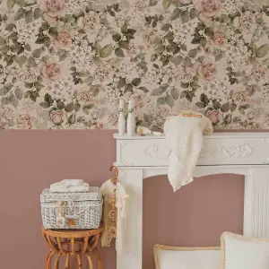 Babytapete Dekornik Roses In Summer Bloom image-1