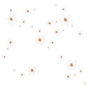 deko-tap-219-eenvoudig-voorbeeld-baby-behang-dekornik-graphic-flowers-on-white-background-grijs-280x50-cm