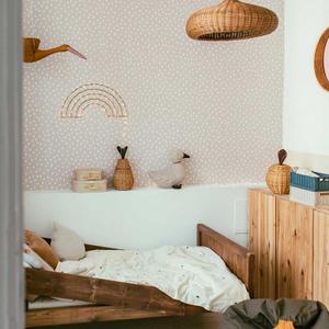 deko-tap-231-eenvoudig-babybehang-dekornik-irregular-dots-roze-wit-280x50-cm