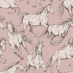 deko-tap-308-baby-behang-dekornik-horses-roze-zalm-280x100-cm