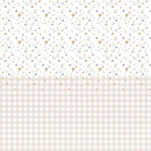 Tapeta w kratkę Dekornik Boho Meadow