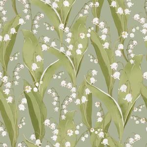 Wallpaper Dekornik Lily Of Valley