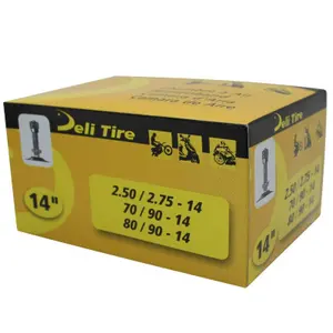 Camera d'aria Deli Tire 70-90-14 A 80-90-14 , 2.50 A 2.75-14 image-0