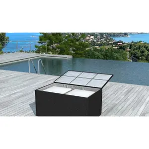 Caja de resina tejida Delorm image-1