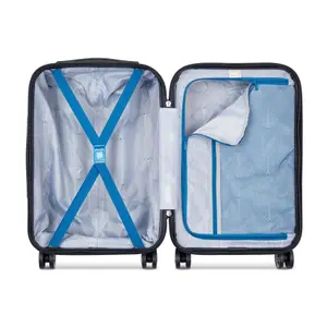 Carry-on suitcase 4 double wheels Delsey Comete 55 cm image-1