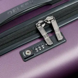 Slim 4 double wheels cabin suitcase Delsey Comete + 55 cm image-1