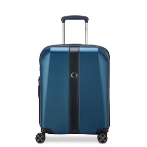 Slim 4 double wheels cabin suitcase Delsey Promenade Hard 2.0 55 cm image-0