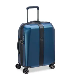 Slim 4 double wheels cabin suitcase Delsey Promenade Hard 2.0 55 cm image-1
