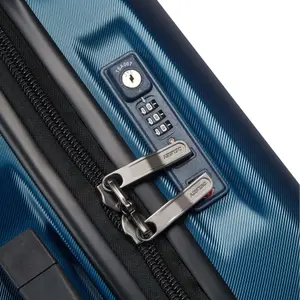 Slim 4 double wheels cabin suitcase Delsey Promenade Hard 2.0 55 cm image-3