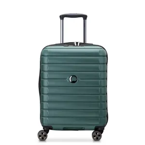 Slim 4 double wheels cabin suitcase Delsey Shadow 5.0 55 cm image-0