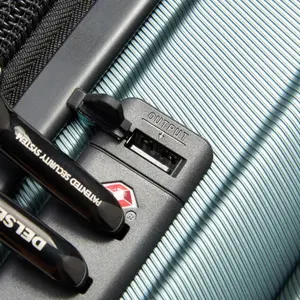 Slim 4 double wheels cabin suitcase Delsey Shadow 5.0 55 cm image-3