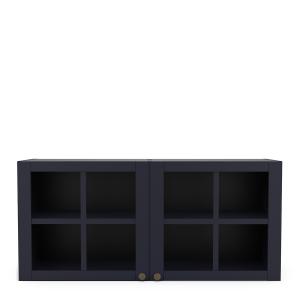 Rangement 2 portes vitrées Demeyere Chester