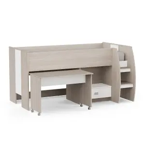 Combinatiel bed bureau met 1 laaddeur Demeyere Nano image-1