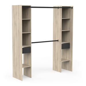 Étagère 2 colonnes+2 tirroirs Demeyere Diego image-2