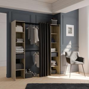 Étagère 2 colonnes+2 tirroirs Demeyere Diego image-3