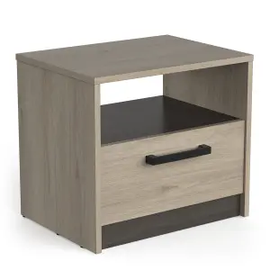 Table de chevet 1 tiroir/1 niche Demeyere Watson image-1