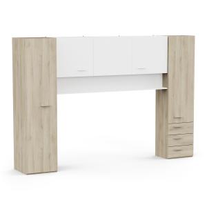 Lit pont 2 portes/3 tiroirs Demeyere Tidy image-1