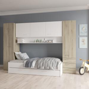 Lit pont 2 portes/3 tiroirs Demeyere Tidy image-4