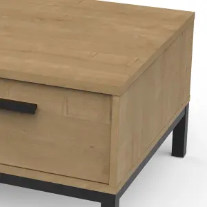 Salontafel met 2 lades en 2 open vakken Demeyere Craft image-3