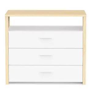 Cômoda 3 gavetas e 1 nicho Demeyere Heva image-0