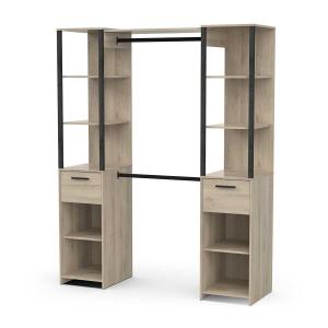 Rangement 2 colonnes 1tiroir/3 rayons Demeyere Gary image-2