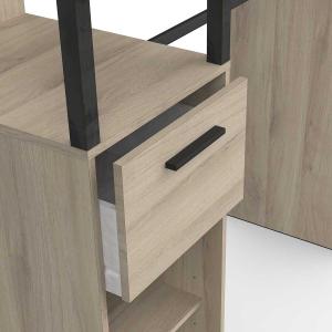 Rangement 2 colonnes 1tiroir/3 rayons Demeyere Gary image-4