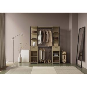 Rangement 2 colonnes 1tiroir/3 rayons Demeyere Gary image-3