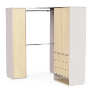 Modulaire hoek kledingkast Demeyere Combi image-0