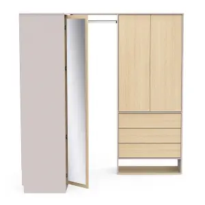 Modulaire hoek kledingkast Demeyere Combi image-2