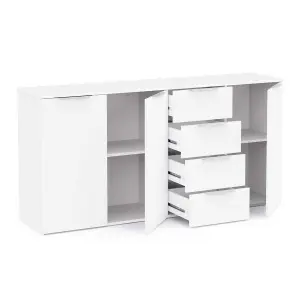 Buffet met 3 deuren en 4 lades Demeyere Ghost image-4