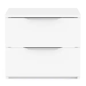 Stolik nocny z 2 szufladami Demeyere Ghost image-0