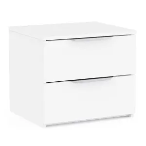 Stolik nocny z 2 szufladami Demeyere Ghost image-1