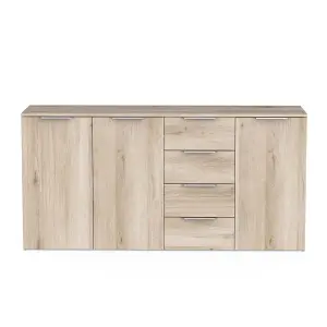 Buffet met 3 deuren en 4 lades Demeyere Ghost image-0