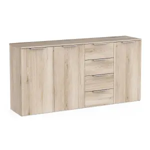 Buffet met 3 deuren en 4 lades Demeyere Ghost image-1