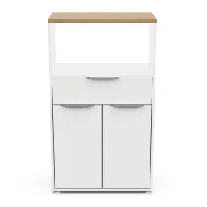 Dressoir met 2 deuren en 1 lade met 1 niche Demeyere Access image-0