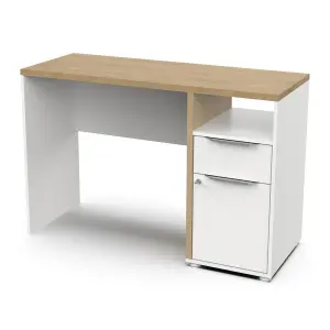 Bureau met 1 deur en 1 lade met 1 nich. Demeyere Access image-1