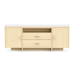 Buffet met 2 openingsdeuren en 2 lades Demeyere Stoik image-0