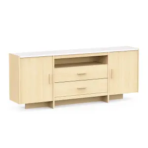 Buffet met 2 openingsdeuren en 2 lades Demeyere Stoik image-1