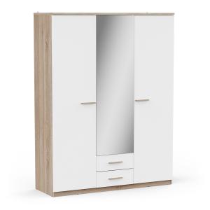 368114-armoire-3-portes-demeyere-selena-brushed-oak-matt-white-161x211x55-cm