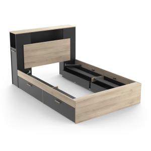 Lit 4 tiroirs + environnment Demeyere Life image-2