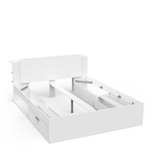 Lit 2 tiroirs +2 niches Demeyere Life image-1