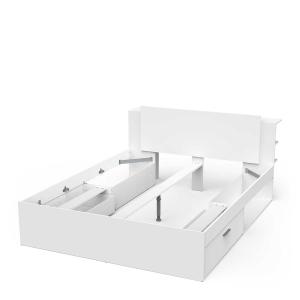 Lit 2 tiroirs +2 niches Demeyere Life image-3