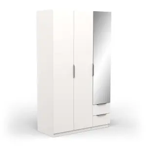 Kast met 3 deuren en 2 lades met 1 spiegel Demeyere Ghost image-1