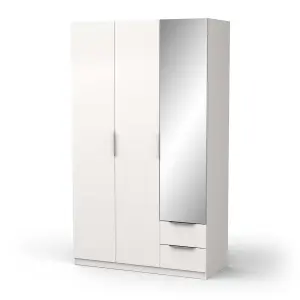 Kast met 3 deuren en 2 lades met 1 spiegel Demeyere Ghost image-2
