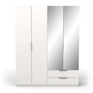 Armoire 4 portes avec 2 tiroirs Demeyere Ghost