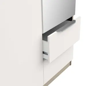 Kast met 3 deuren en 2 lades met 1 spiegel Demeyere Ghost image-4